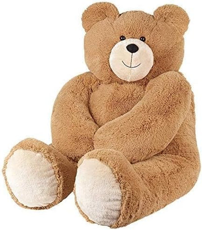 Giant Stuffed Animal 6 FT - Big Teddy Bear for Kids & Adults | Stuffed in Vermont, USA - Eco Friendly Gift Saves 500 Plastic Bottles